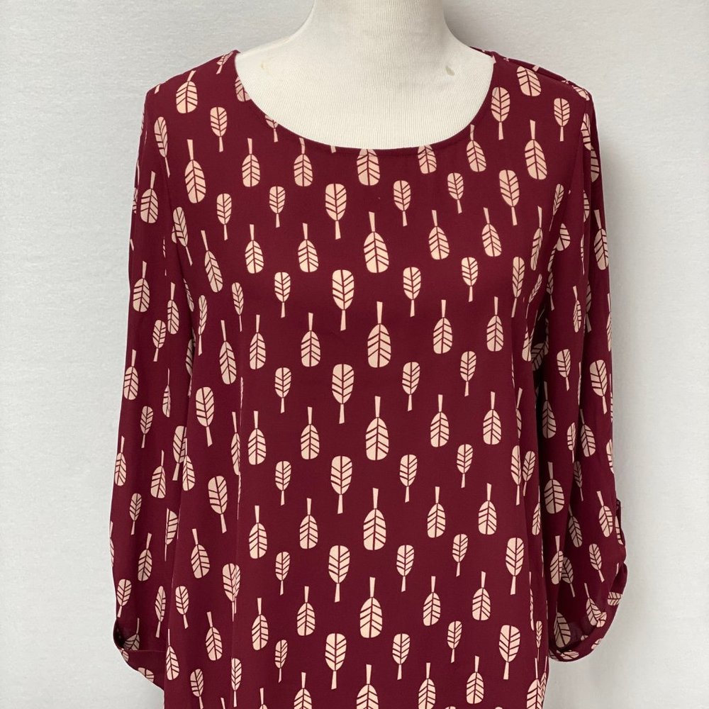 Mix Long Sleeve red top